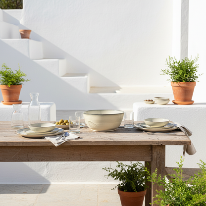 Fuente Cerámica Artesanal - 21cm fuente Frank Home Chile