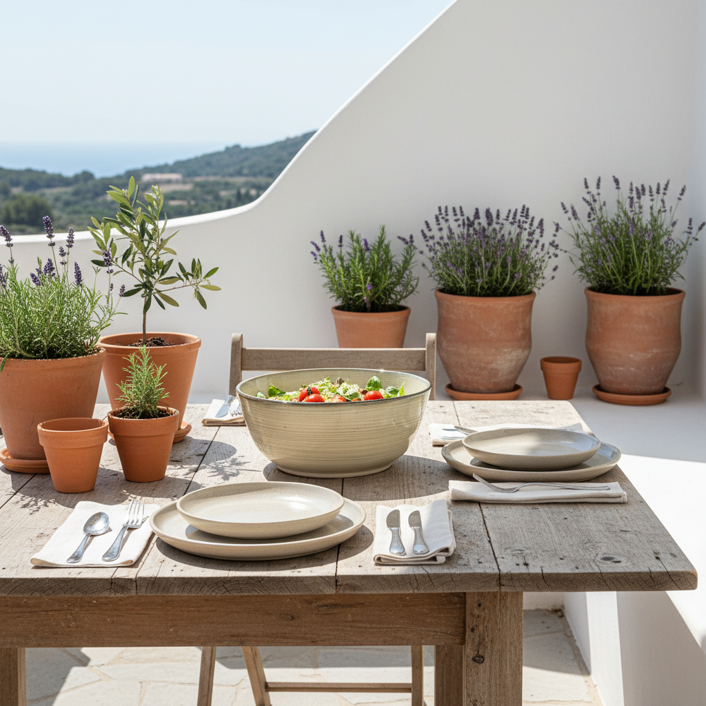 Fuente Cerámica Artesanal - 21cm fuente Frank Home Chile