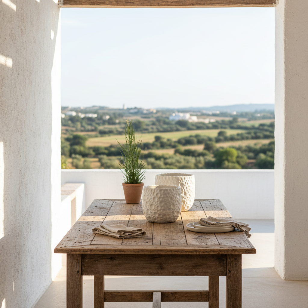 Porta Macetero Rectangular Cerámica Blanca 14 cm Porta Macetero Frank Home Chile