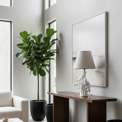 Lámpara Base Cerámica Esmaltada Pájaros Pantalla Beige Lampara de mesa y escritorio Frank Home Chile