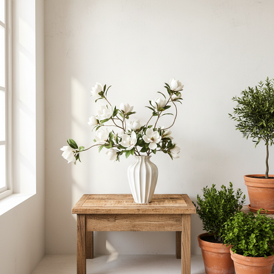 Florero Cerámica Esmaltada Destonalizada Florero Frank Home Chile