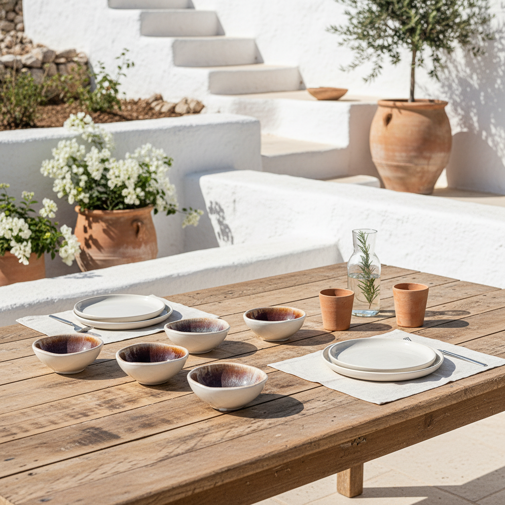 Set 6 Mini Pocillos Cerámica Artesanal - 8-9cm Pack Pocillos Frank Home Chile