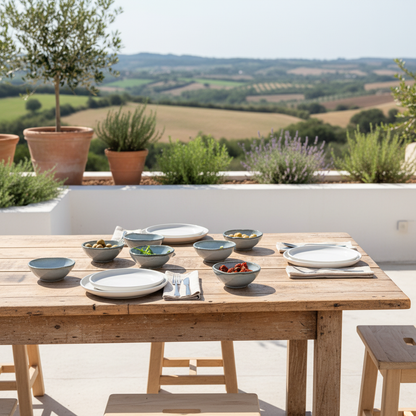 Set 6 Mini Pocillos Cerámica Artesanal - 8-9cm Pack Pocillos Frank Home Chile