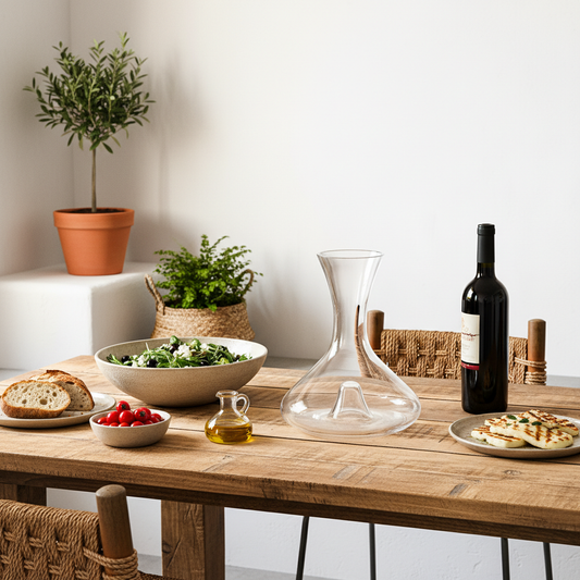 Decantador de Vino Vidrio 19cm - Diseño Elegante | Frank Home Jarra Frank Home Chile