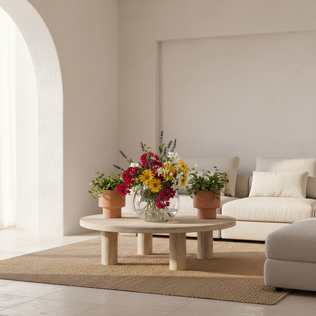 Florero Tipo Pecera Vidrio 18cm - Diseño Versátil | Frank Home Florero Frank Home Chile