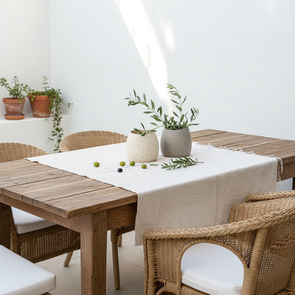 Porta Macetero Cerámica Textura Cemento Rústico Porta Macetero Frank Home Chile