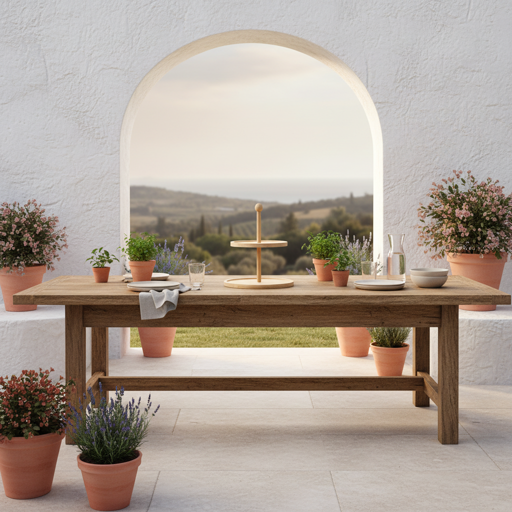 Bandeja Dos Niveles Bambú 30cm - Diseño Natural Elegante bandeja Frank Home Chile