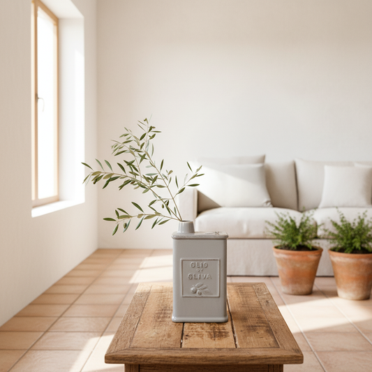 Florero Cerámica Esmaltada Vintage Florero Frank Home Chile