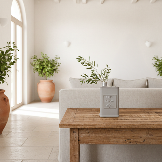 Florero Cerámica Esmaltada Vintage Florero Frank Home Chile