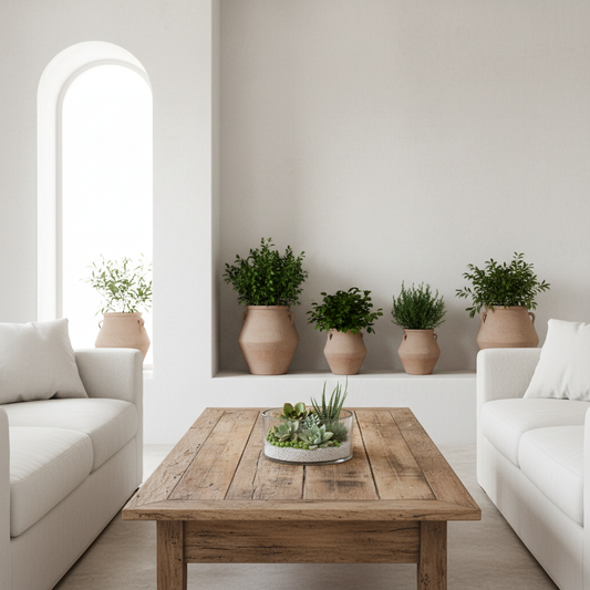 Florero Tipo Pecera Vidrio Cilindríca Florero Frank Home Chile