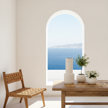 Florero Botella Cerámica Texturada 32.5cm Artesanal | Frank Home Decoración Frank Home Chile