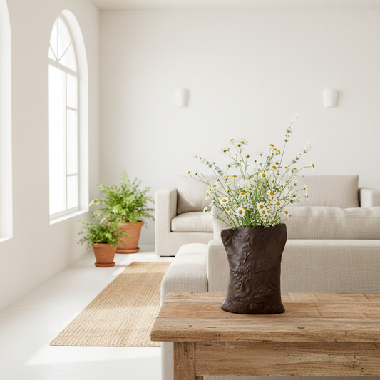 Florero Bolsa Textura Flores Florero Frank Home Chile