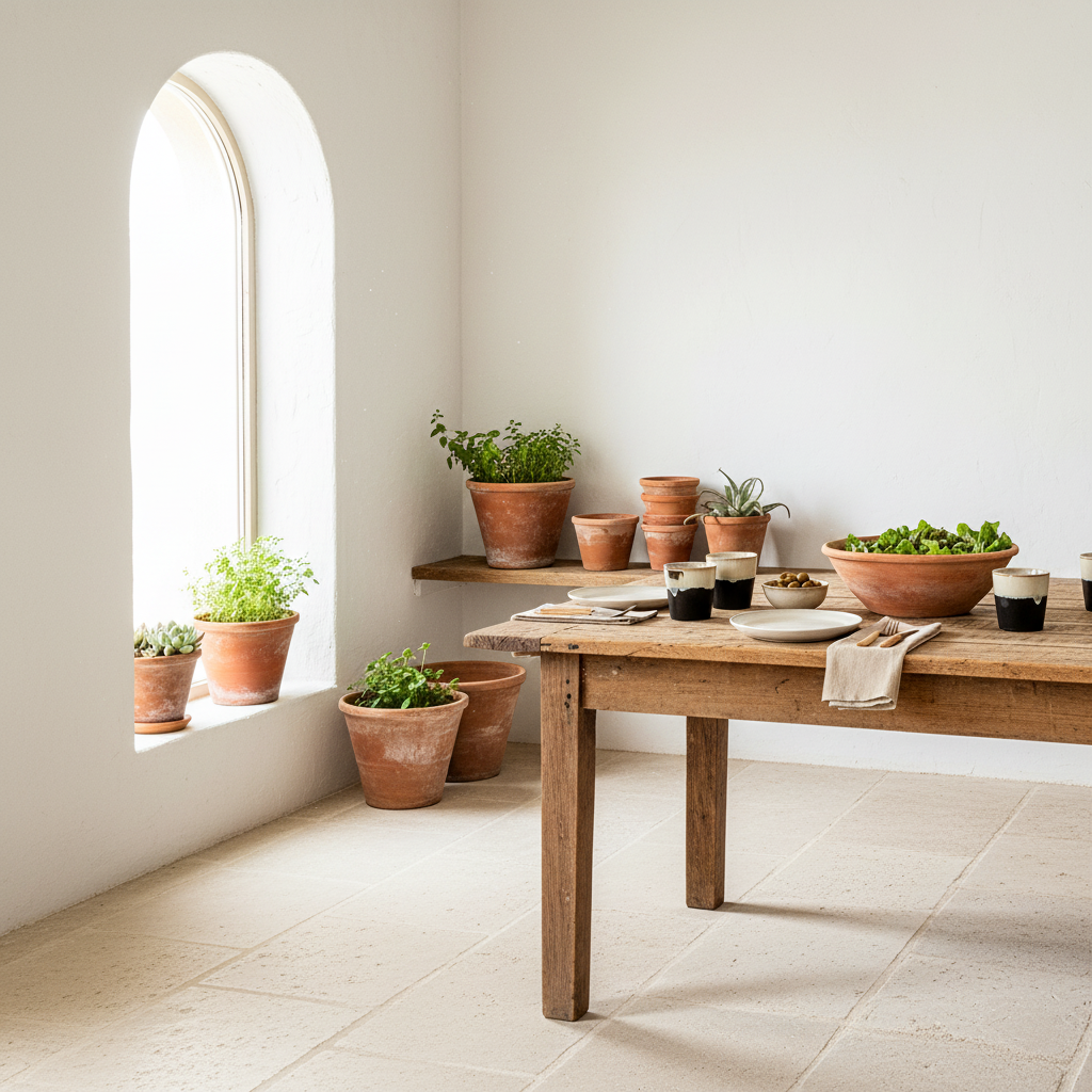 Set 6 Vasos Cerámica Bicolor Beige Negro Mate - Únicos Vasos Frank Home Chile