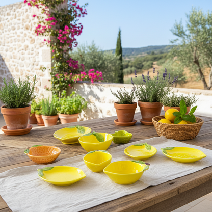 Bowl Cerámica Limón - Diseño Fresco y Versátil Bowl Frank Home Chile