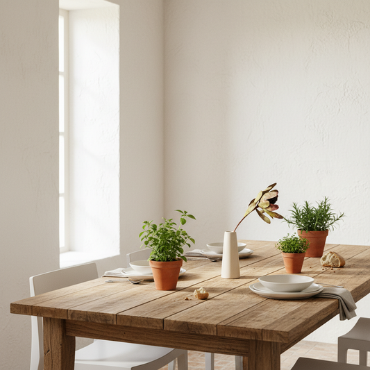 Mini Florero Solitario Cerámica Beige Florero Frank Home Chile