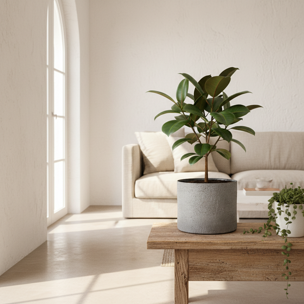 Porta Macetero Rústico Gris Grafito Porta Macetero Frank Home Chile