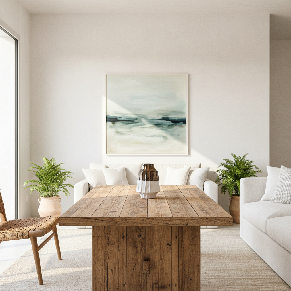 Florero Bicolor Cerámica Blanco Bronce Florero Frank Home Chile