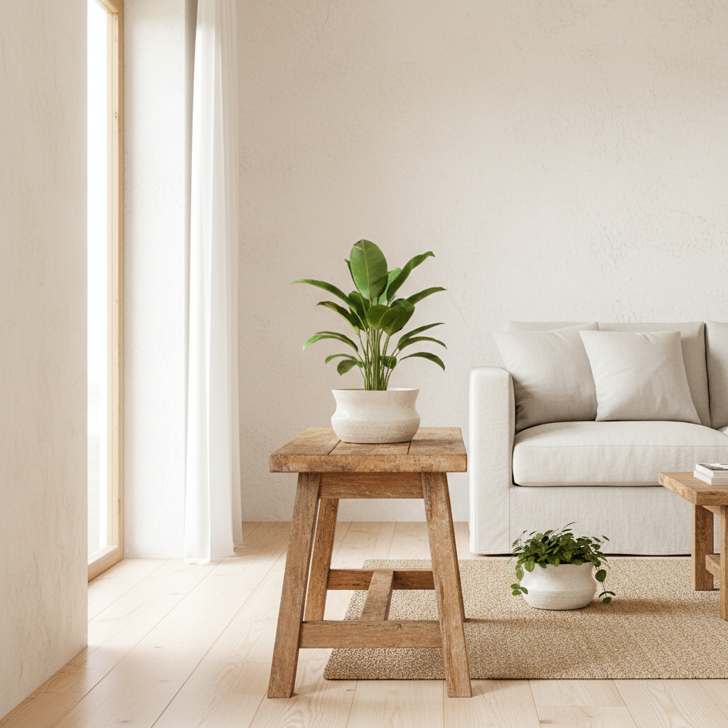 Porta Macetero Cerámica Texturizada Porta Macetero Frank Home Chile