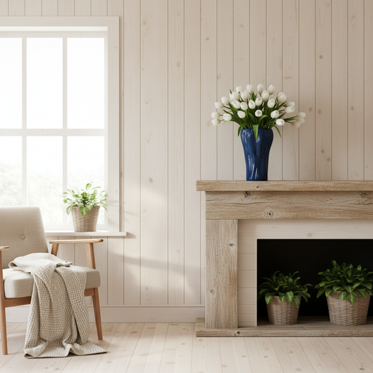 Florero Cerámica Esmaltada Textura Florero Frank Home Chile