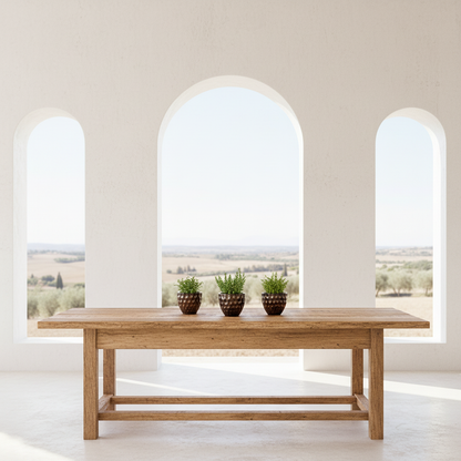 Set 2 Mini Porta Maceteros Cerámica Bronce 8cm Porta Macetero Frank Home Chile