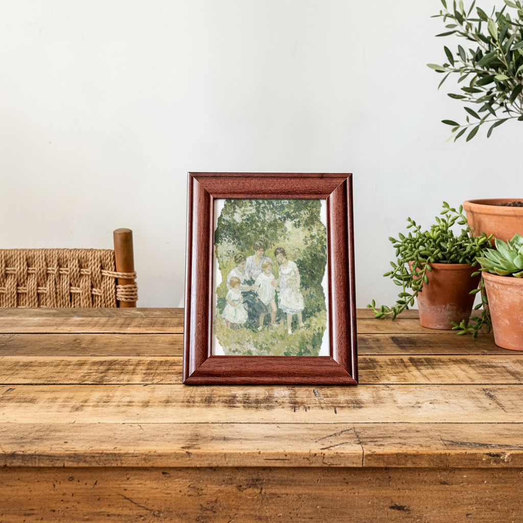 Marco de Fotos Textura Madera 21x26 cm Marco de foto Frank Home Chile