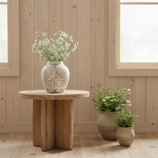 Florero Cerámica Jaspeada Florero Frank Home Chile