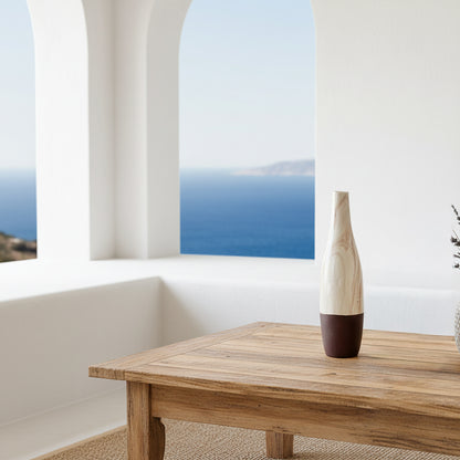 Florero Cerámica Textura Mármol Burdeo Vintage | Frank Home Florero 1 Florero Frank Home Chile