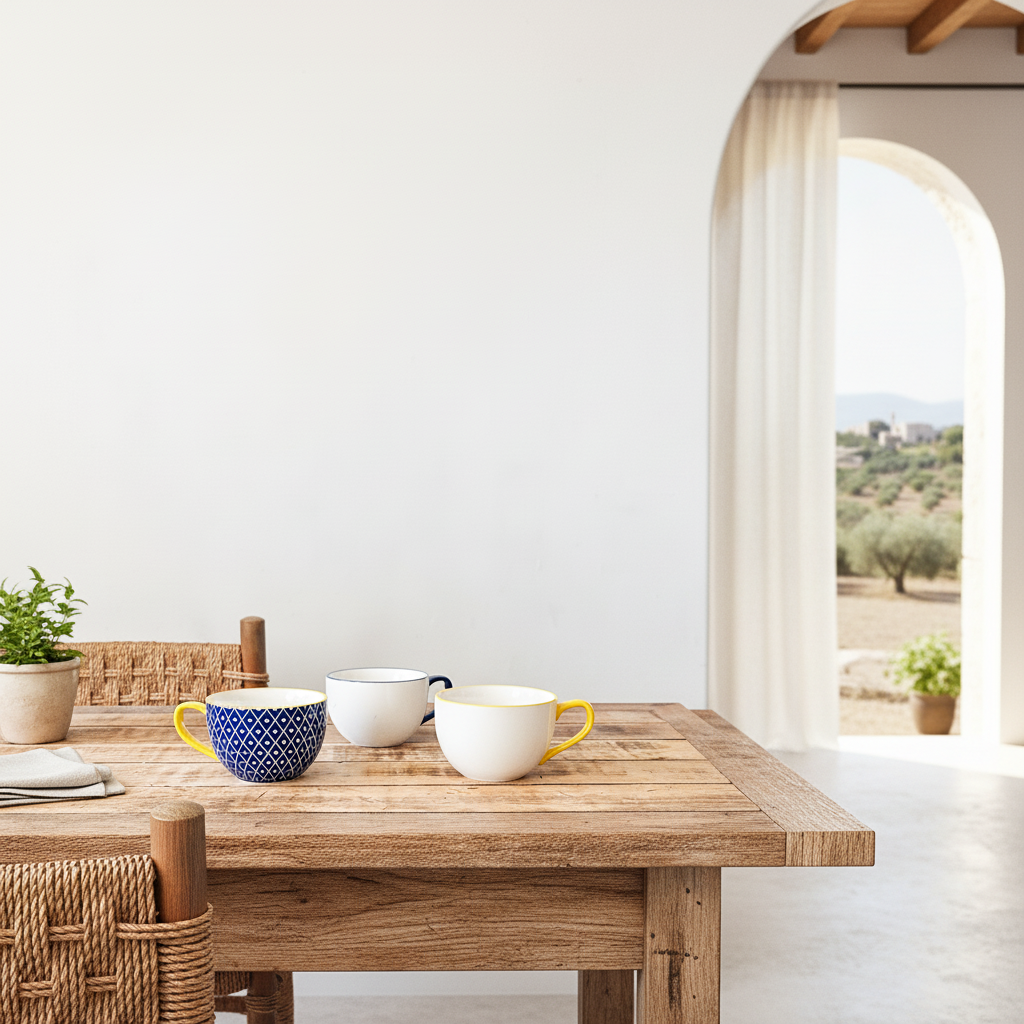 Tazón Sopero Cerámica Bicolor 14cm Tazon Frank Home Chile