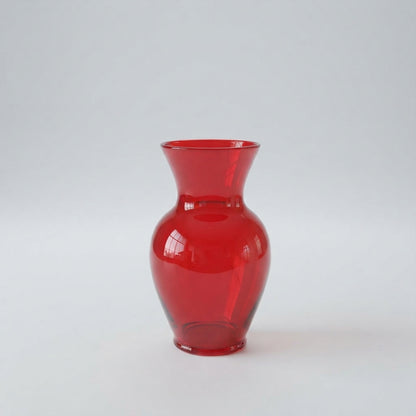 Florero Vidrio Rojo 27 cm