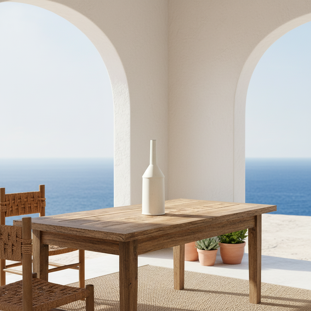 Jarrón Botella Cerámica Mate 40cm Artesanal | Frank Home Florero Frank Home Chile