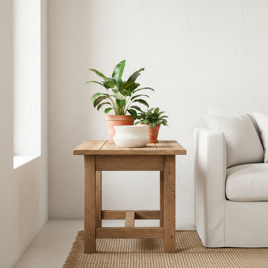 Porta Macetero Cerámica Texturizada Porta Macetero Frank Home Chile