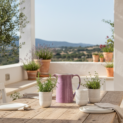 Set Jarra + 4 Vasos set jarra y vasos Frank Home Chile