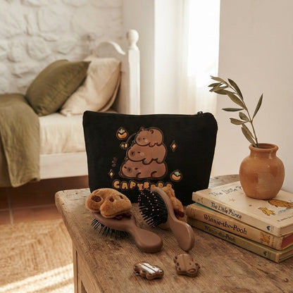 Estuche Capibara con Cepillo y Horquilla 26cm Estuche Frank Home Chile