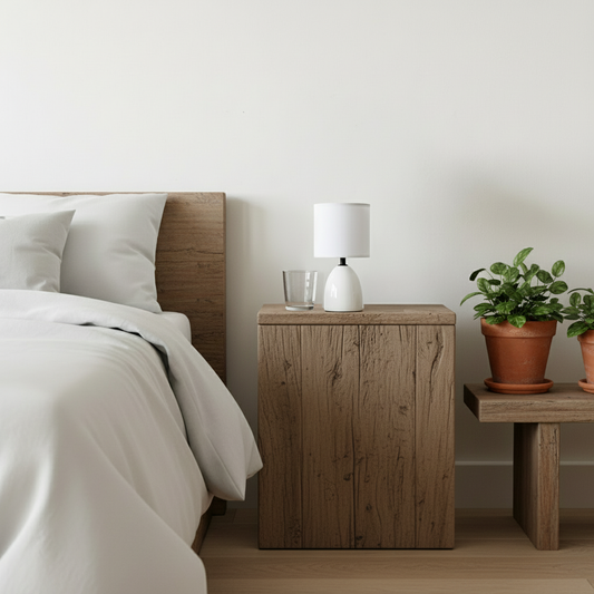 Mini Lámpara Mesa Lisa 12x23 cm Lampara de mesa y escritorio Frank Home Chile