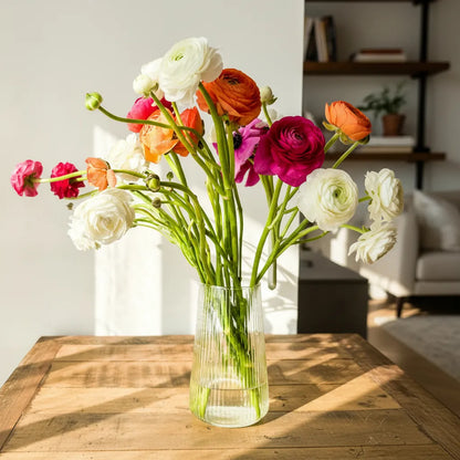 Florero Cónico Labrado Florero Frank Home Chile