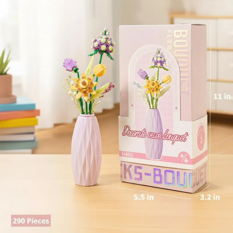 Bloques de Construcción Florero con Flores Florero Frank Home Chile