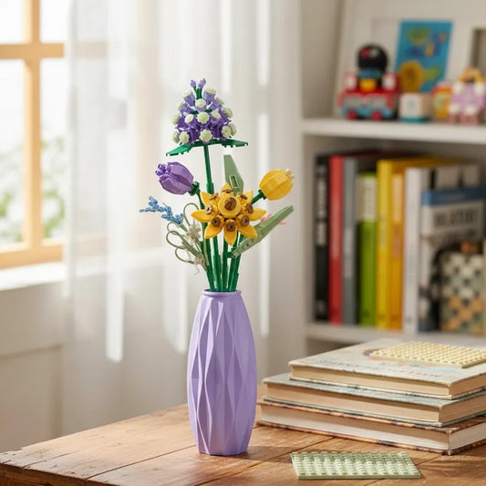 Bloques de Construcción Florero con Flores Florero Frank Home Chile