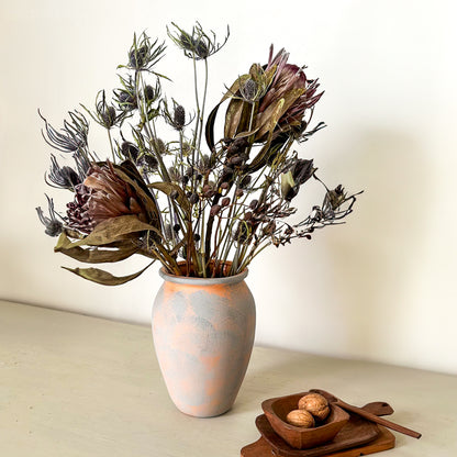 Florero cerámica ovalado