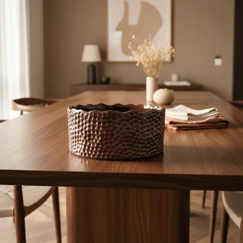 Fuente Decorativa Cerámica Texturada Fuente Frank Home Chile