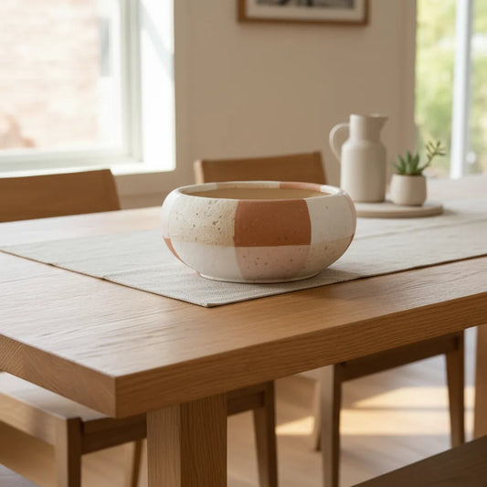 Fuente Cerámica Pintada a Mano Fuente Frank Home Chile