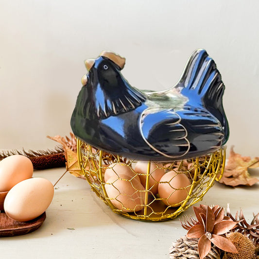 Gallina porta huevos
