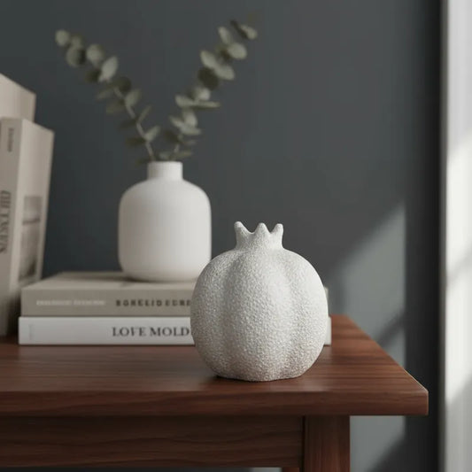 Florero Granada Rústico Beige 9cm - Frank Home Florero Frank Home Chile