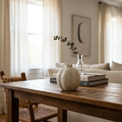 Florero Granada Rústico Beige 9cm - Frank Home Florero Frank Home Chile