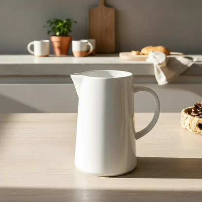 Jarra Cerámica Blanca 1,8 Lt Jarra Frank Home Chile