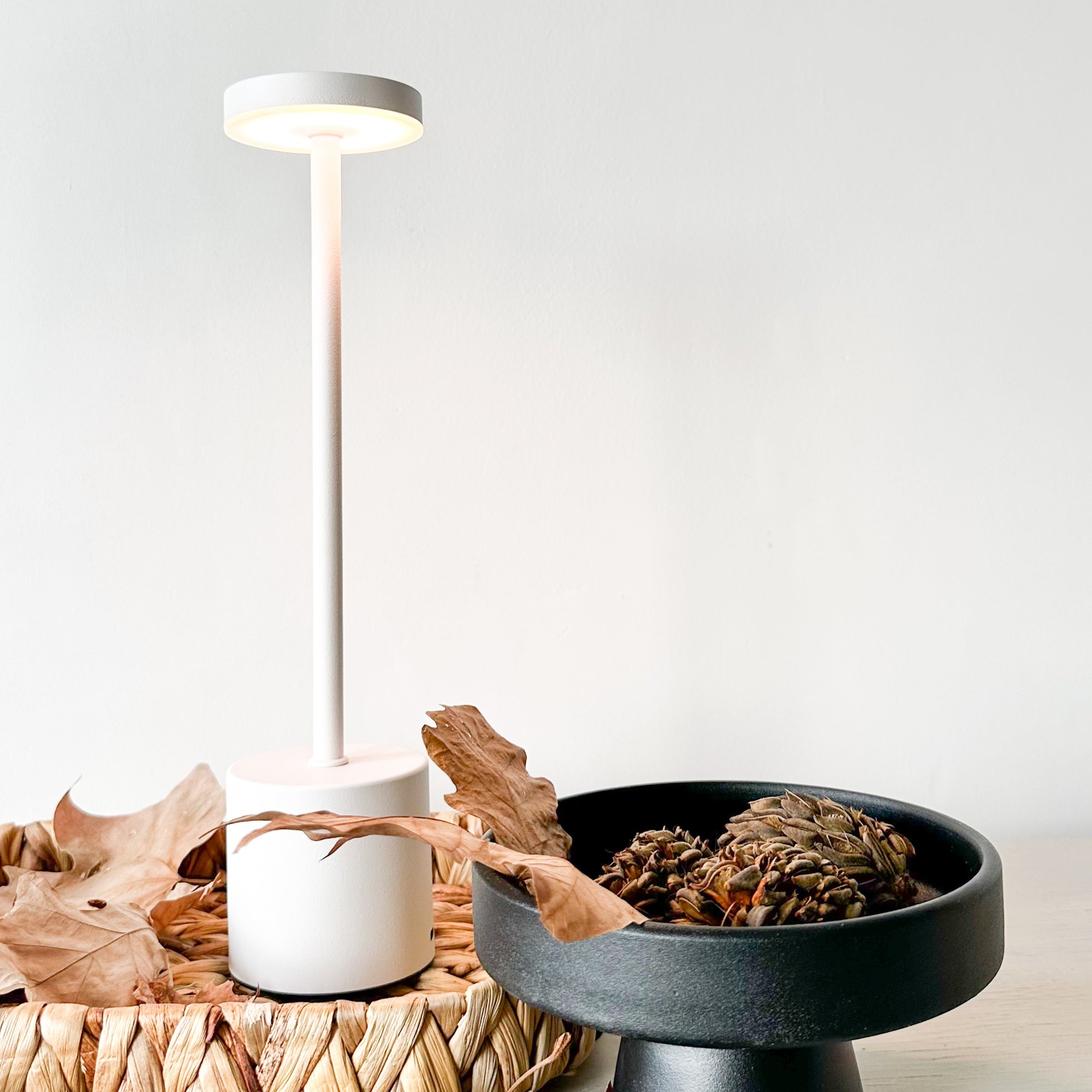 Lámpara led recargable Lampara de mesa y escritorio Frank Home Chile