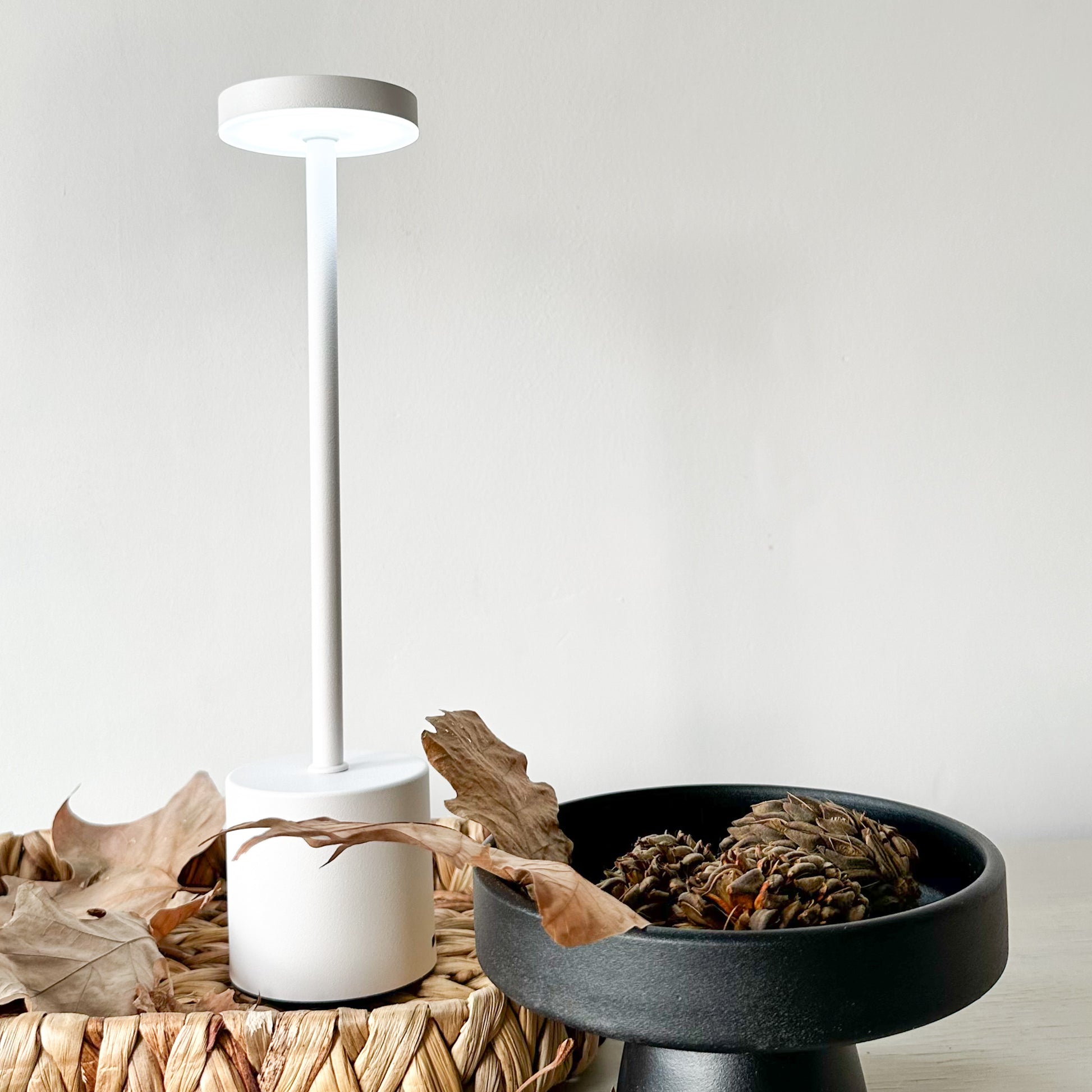 Lámpara led recargable Lampara de mesa y escritorio Frank Home Chile