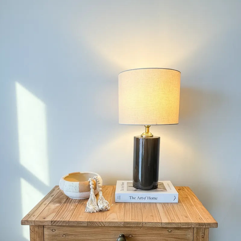 Lámpara Cerámica Moro Lampara de mesa Frank Home Chile