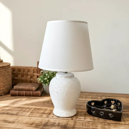 Lámpara de Mesa Cerámica Rugosa