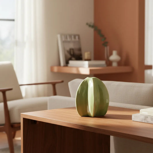 Florero Melocotón Cerámica destonalizada Florero Frank Home Chile