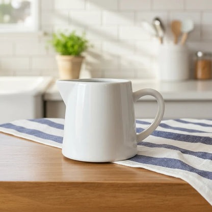 Mini Jarrita Cerámica Blanca jara Frank Home Chile